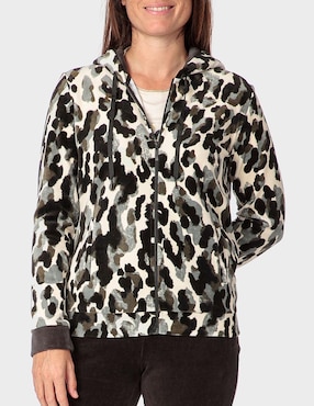 Sudadera con capucha Punt Roma para mujer