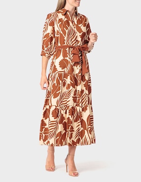 Vestido crop casual Punt Roma para mujer