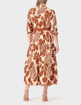 Vestido crop casual Punt Roma para mujer