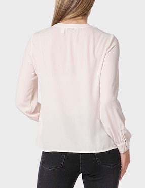 Blusa Punt Roma manga larga para mujer