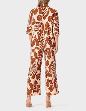 Pantalón relaxed Punt Roma amplio para mujer
