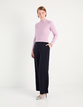 Pantalón easy pant Punt Roma wide leg para mujer