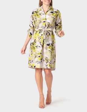 Vestido 3/4 casual Punt Roma para mujer
