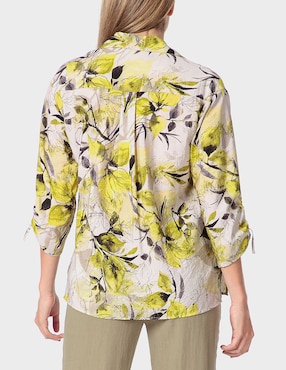 Blusa túnica Punt Roma manga 3/4 para mujer