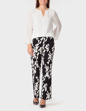 Pantalón relaxed Punt Roma regular para mujer