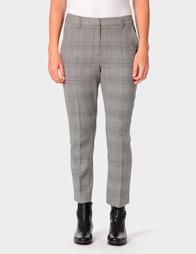 Pantalón de vestir Punt Roma slim para mujer