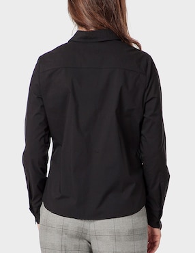 Blusa Punt Roma manga larga para mujer