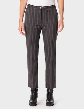 Pantalón de vestir Punt Roma slim para mujer