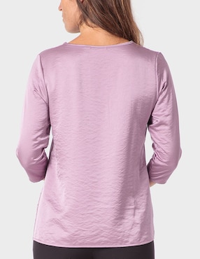 Blusa túnica Punt Roma manga 3/4 para mujer