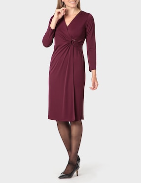 Vestido a la rodilla casual Punt Roma para mujer