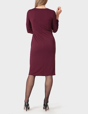 Vestido a la rodilla casual Punt Roma para mujer