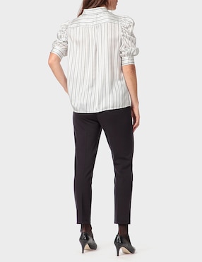 Pantalón de vestir Punt Roma slim para mujer
