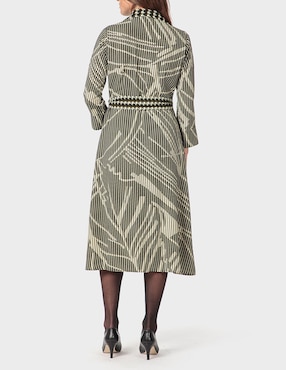 Vestido midi casual Punt Roma para mujer