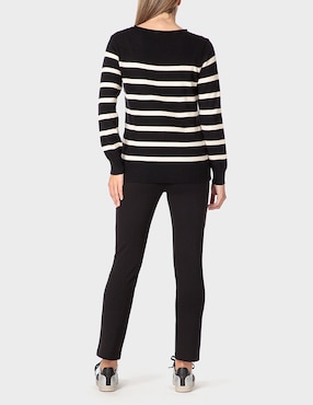 Pantalón Punt Roma straight para mujer