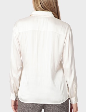 Blusa Punt Roma manga larga para mujer