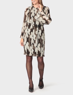 Vestido a la rodilla casual Punt Roma para mujer