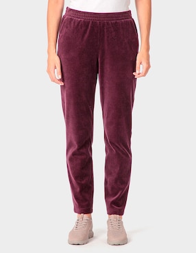 Pants straight Punt Roma con elástico para mujer