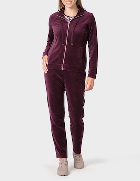Pants straight Punt Roma con elástico para mujer