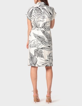 Vestido a la rodilla casual Punt Roma para mujer