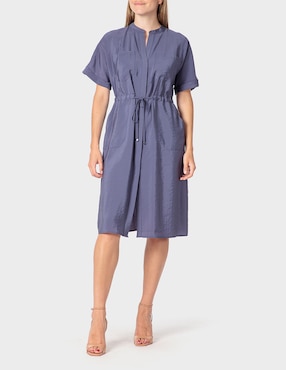 Vestido a la rodilla casual Punt Roma para mujer