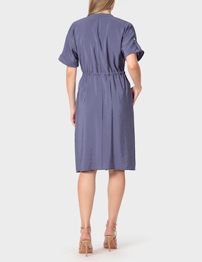 Vestido a la rodilla casual Punt Roma para mujer