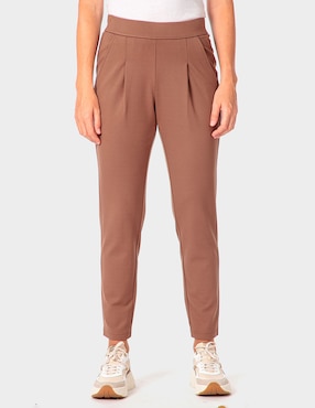 Pantalón Punt Roma straight para mujer