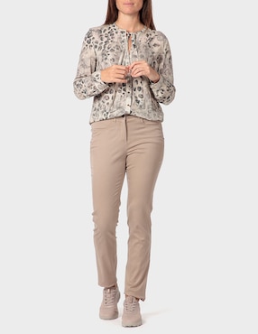 Pantalón Punt Roma slim para mujer
