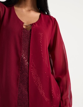 Blusa Punt Roma manga larga para mujer