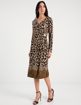 Vestido midi casual Punt Roma para mujer