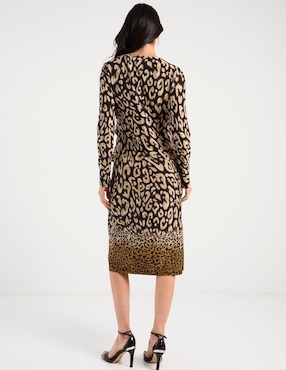 Vestido midi casual Punt Roma para mujer