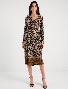 Vestido midi casual Punt Roma para mujer