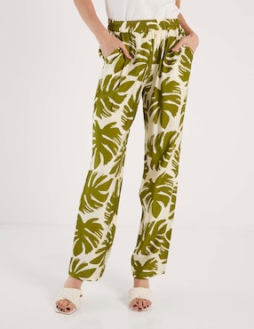 Pantalón easy pant Punt Roma straight para mujer