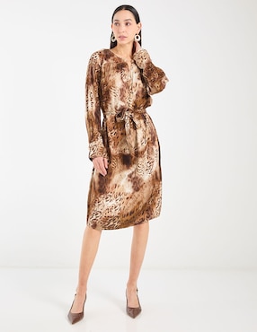 Vestido 3/4 casual Punt Roma para mujer