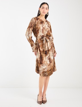 Vestido 3/4 casual Punt Roma para mujer