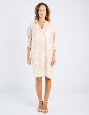 Vestido arriba rodilla Punt Roma para mujer