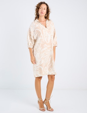 Vestido arriba rodilla Punt Roma para mujer