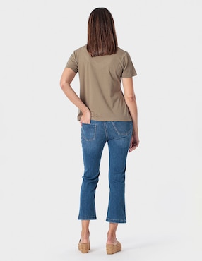 Pantalón Punt Roma flare para mujer