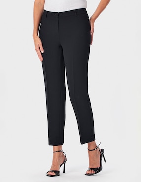 Pantalón de vestir Punt Roma slim para mujer