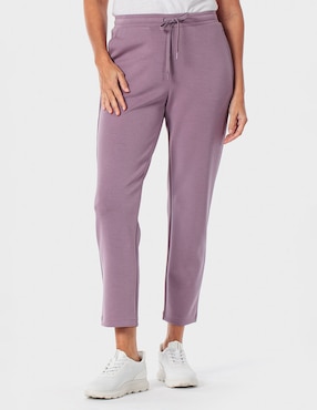 Pants slim Punt Roma con agujeta para mujer