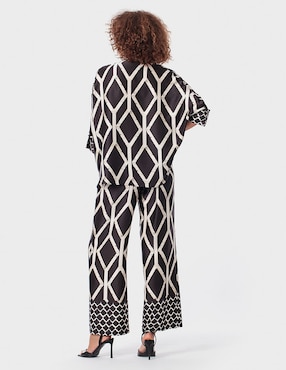 Pantalón relaxed Punt Roma amplio para mujer