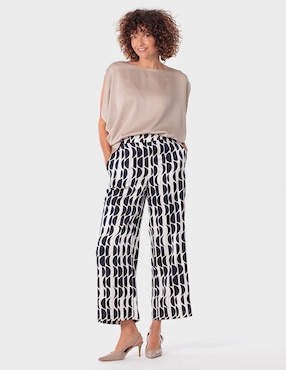 Pantalón relaxed Punt Roma amplio para mujer