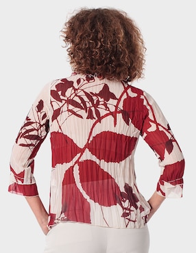 Blusa Punt Roma manga 3/4 para mujer