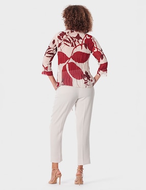 Blusa Punt Roma manga 3/4 para mujer