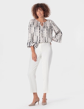Blusa Punt Roma manga 3/4 para mujer