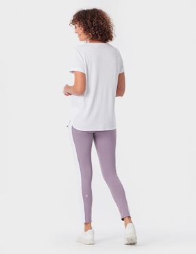 Playera manga corta Punt Roma cuello redondo para mujer