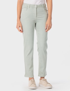 Pantalón capri Punt Roma slim para mujer