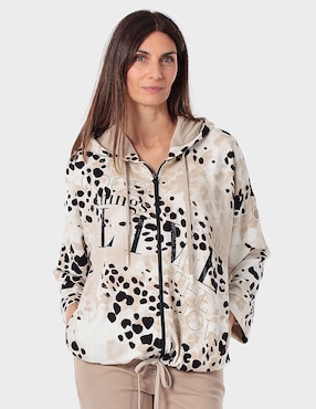 Sudadera con capucha Punt Roma para mujer