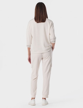 Pantalón jogger Punt Roma slim para mujer