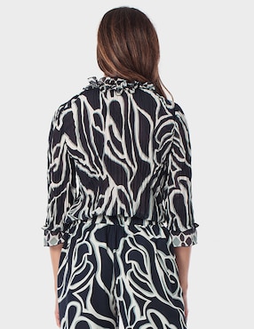 Blusa Punt Roma manga 3/4 para mujer