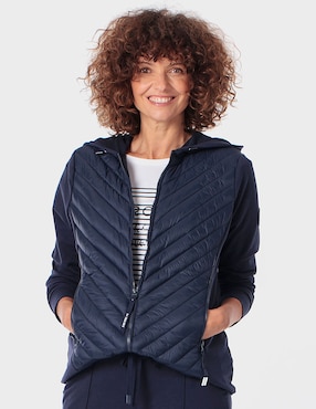 Sudadera con bolsillos Punt Roma para mujer